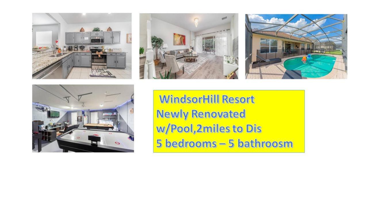 Windsor Hill Cheerful Villa W Pool 2Miles To Dis Orlando Buitenkant foto